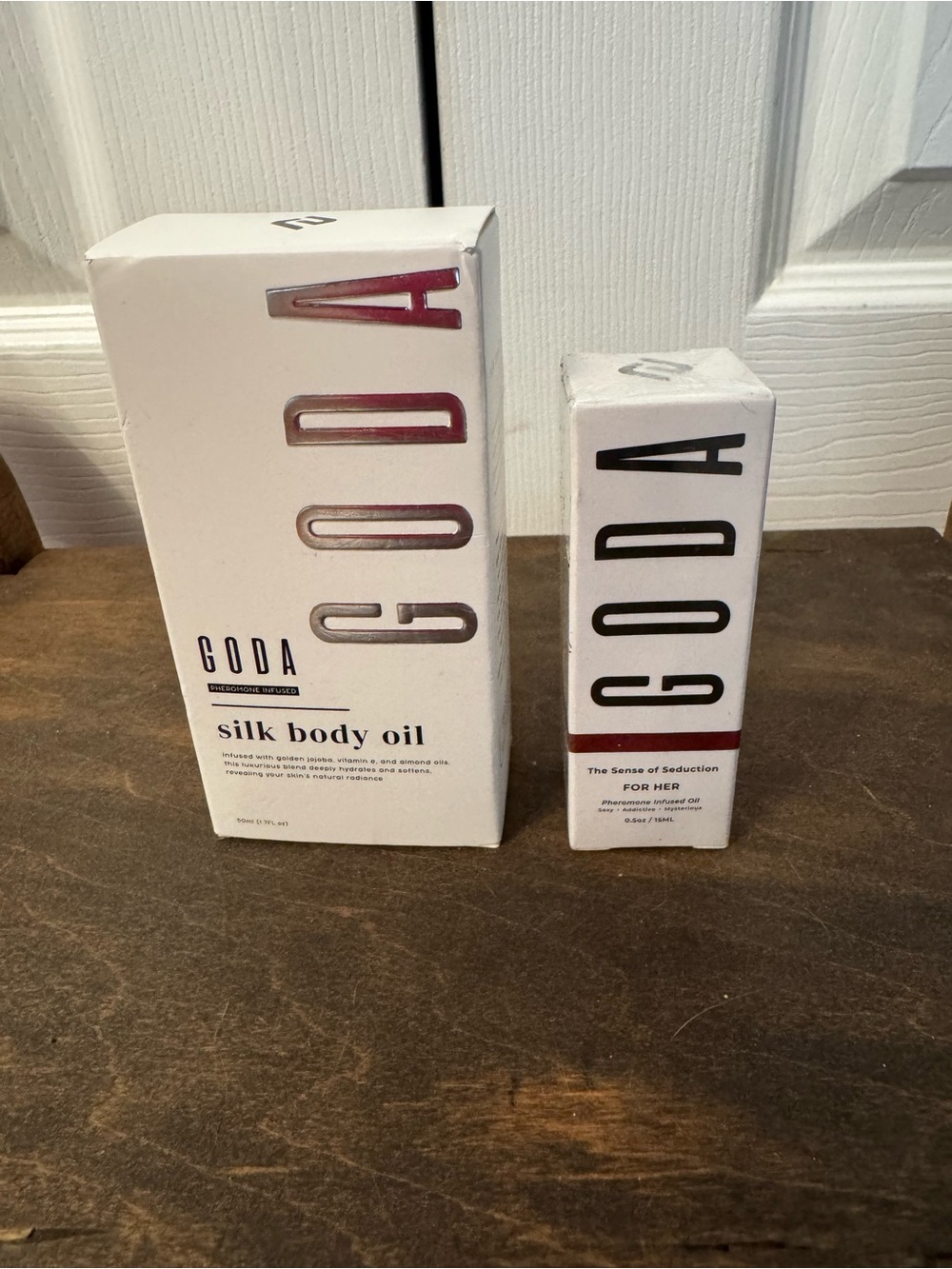 NIB- Goda Silk Body Oil & Perfume Set